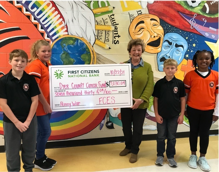 Fifth Consolidated Elementary School raises over $7,000 for community cancer fund.