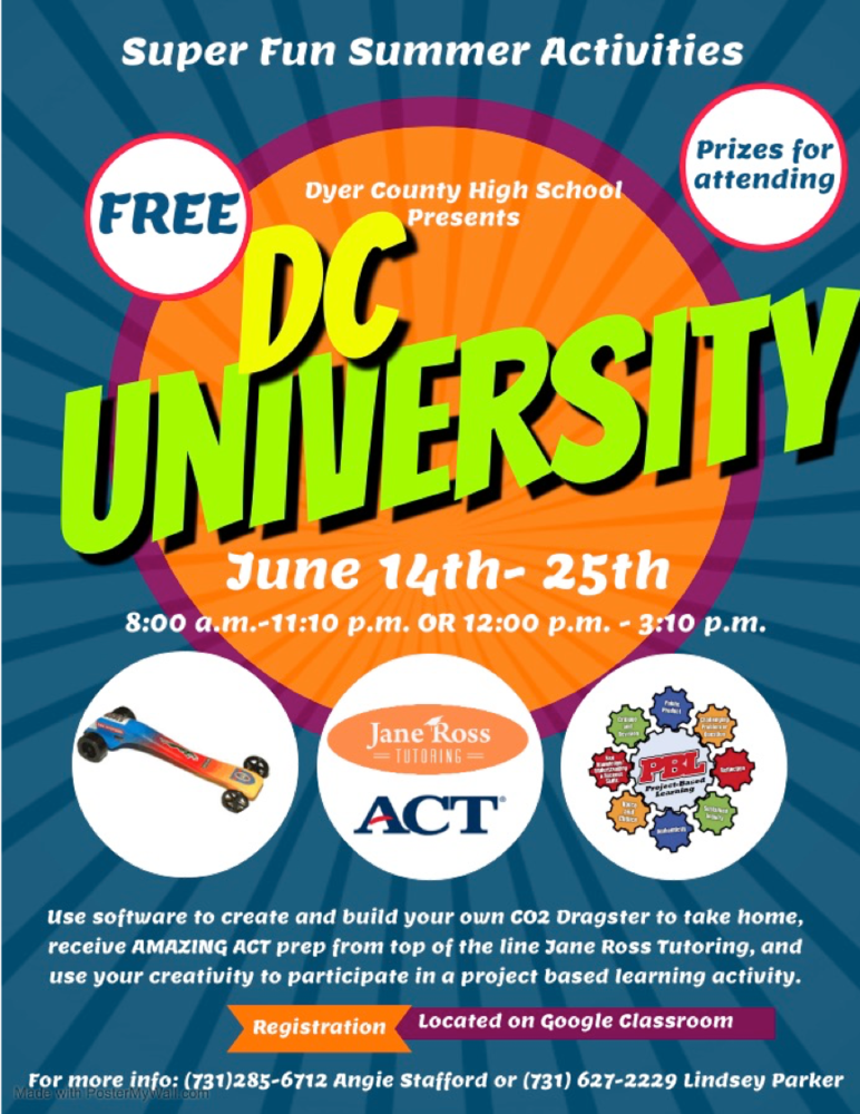 DC University Flyer