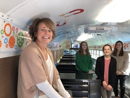 DCHS Students Tour STEAM Bus