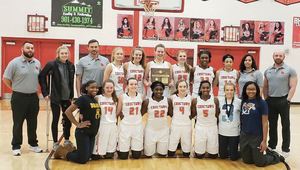 DCHS Lady Choctaws Basketball Team Wins District