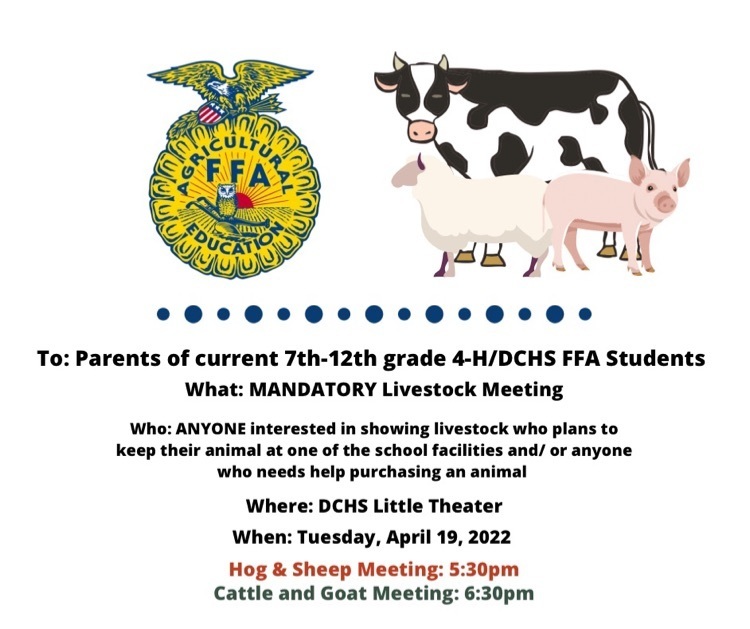 DCHS livestock meeting