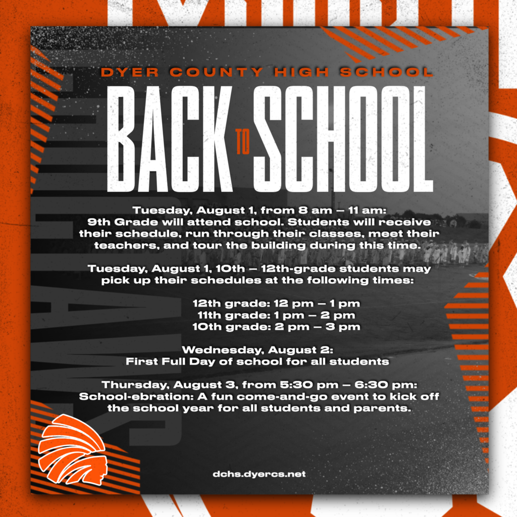 Back to school info